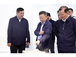 湖北省經(jīng)信廳黨組書記、廳長(zhǎng)朱萬(wàn)奎調(diào)研華工科技